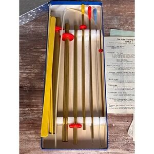 Vintage FASTURN FABRIC TUBE TURNING SYSTEM Tubes & Instructions